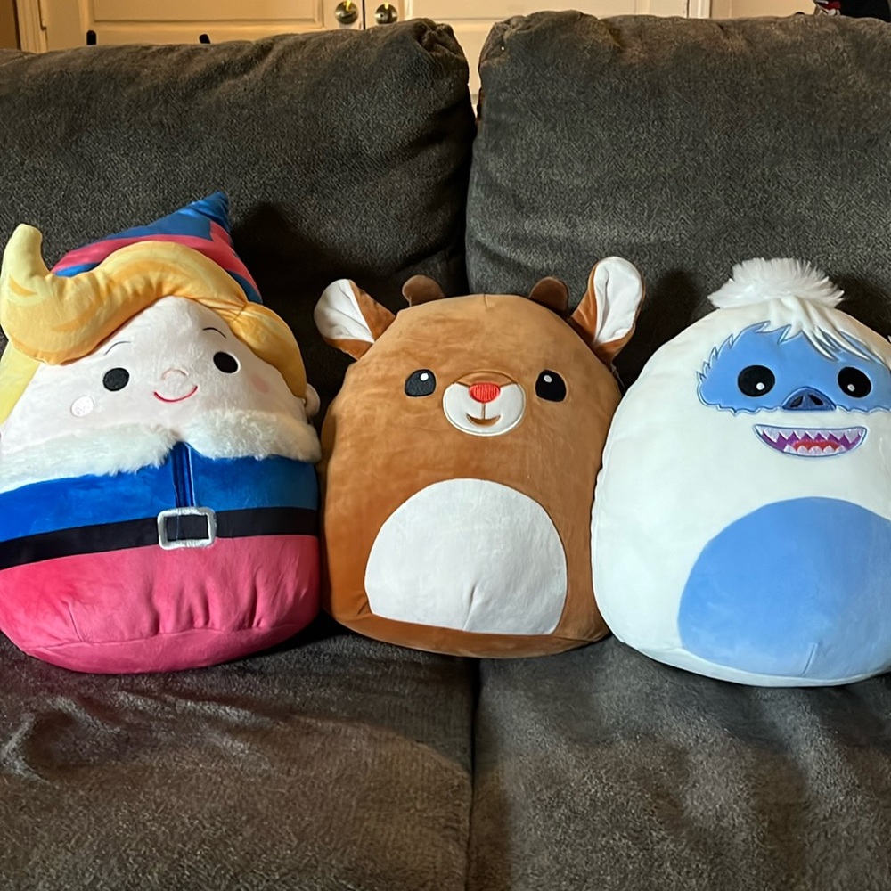 Rudolph squishmallow set